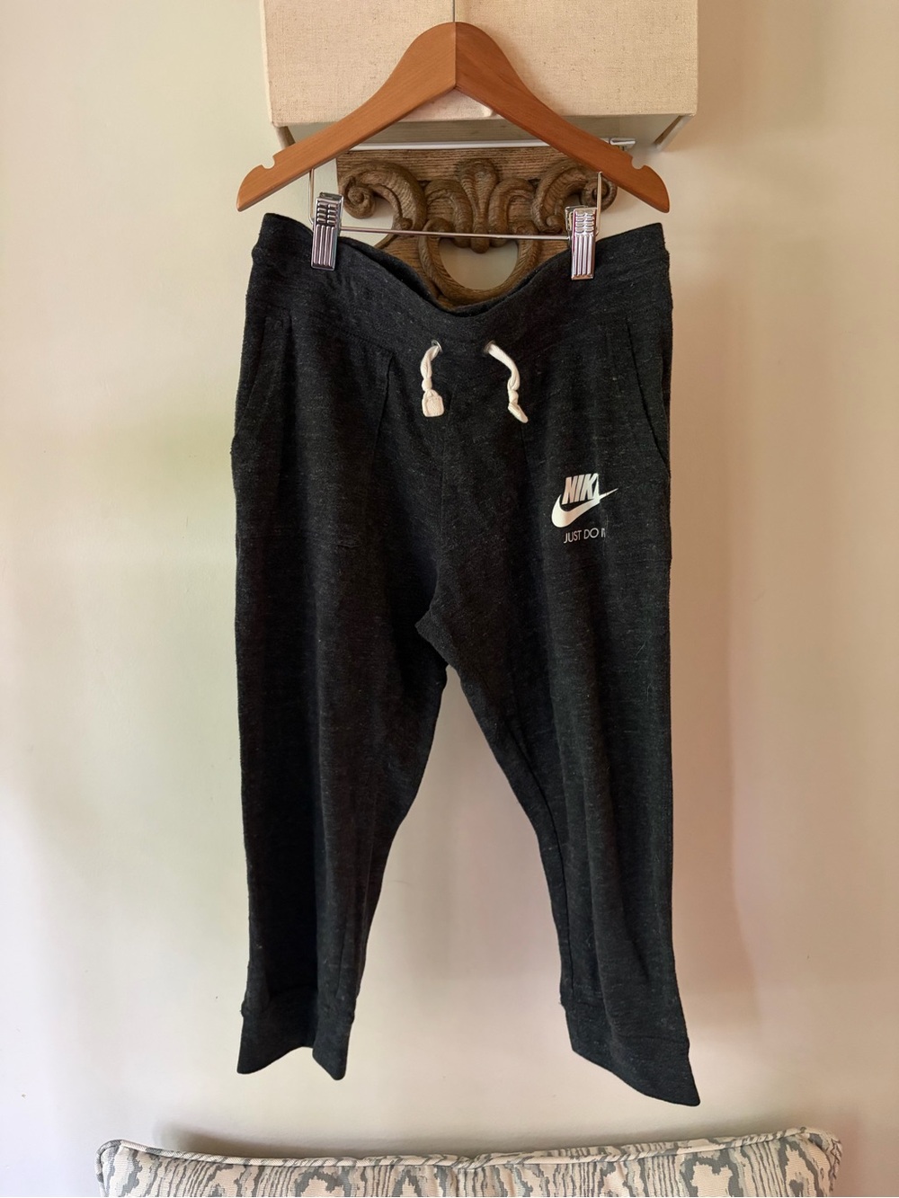 Nike Kids Black Fleece Jogger Pants/Capris